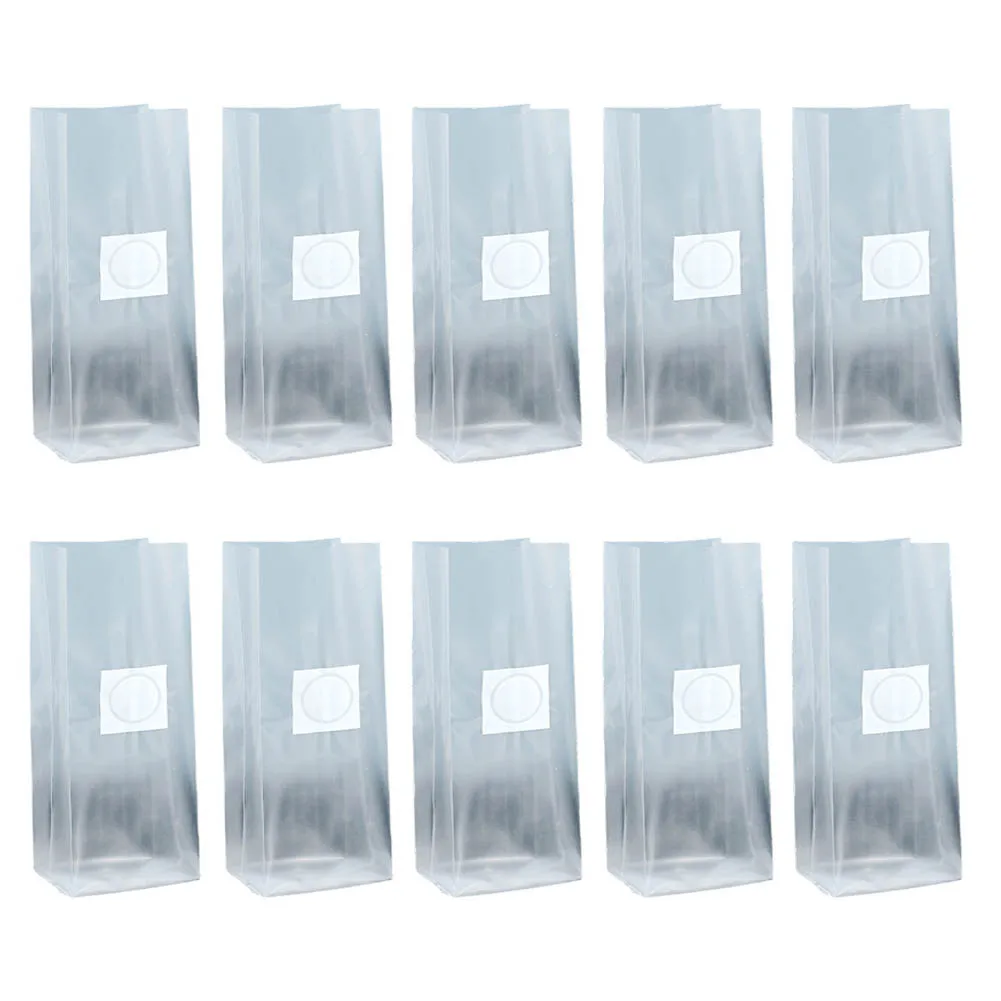 10 Pack Mushroom Grow Bags PP Foldable for Mycelial Colonization Moisture Retention Temperature Resistant Design