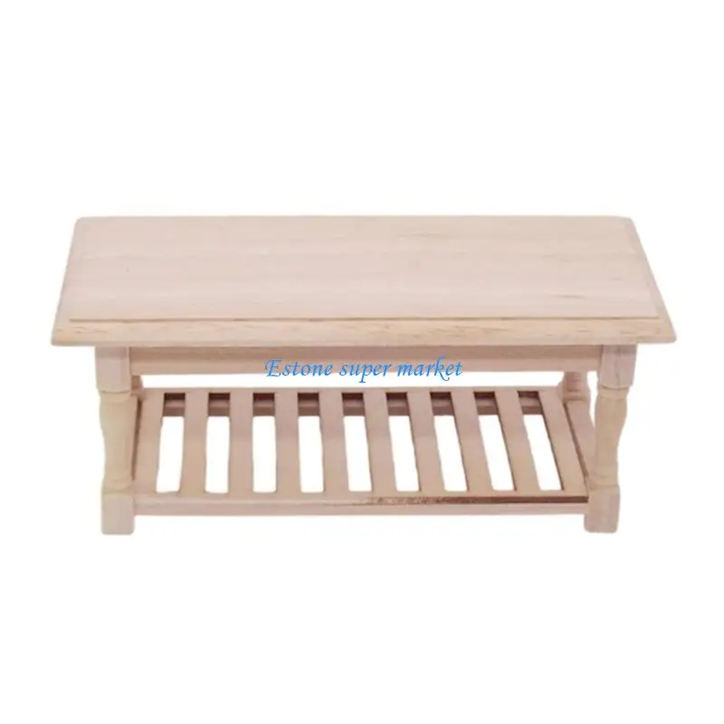 

090B Fashionable Dollhouses Accessories Sturdy Table Decoration for Dessert Display and Children's Imaginative Play