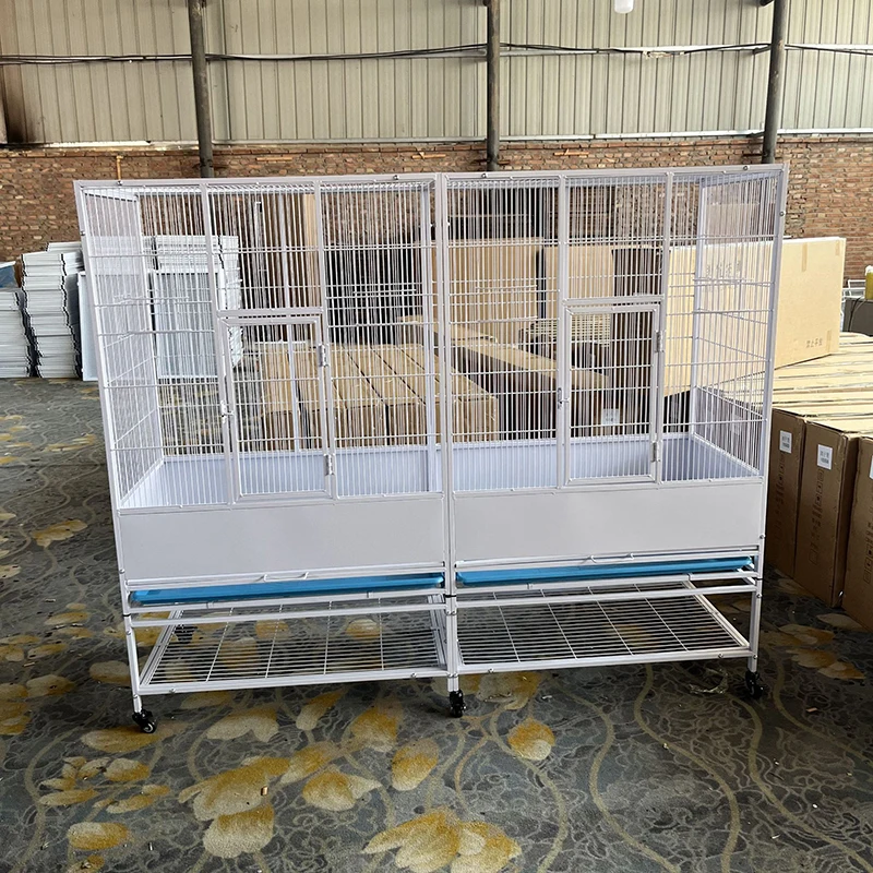 

Manufacturer Wholesale High Quality Hot Sale Bird Flying Cage Parrot Pigeon Cage Pairing Large Encrypted Parrot Cage