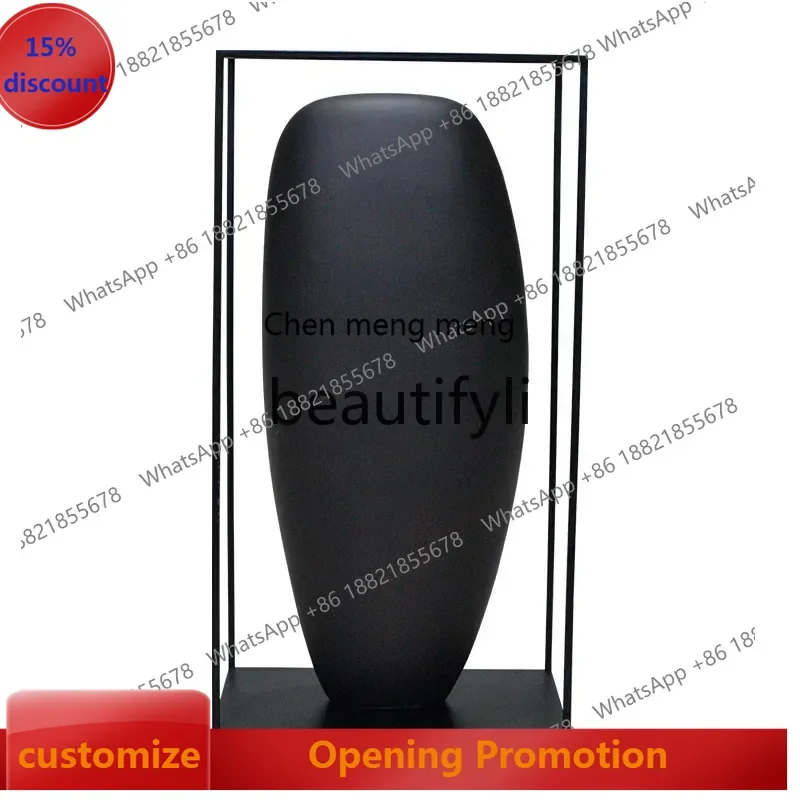 

S7486teae Ornament living room wine cabinet TV cabinet porch artwork creative abstract fiberglass sculpture