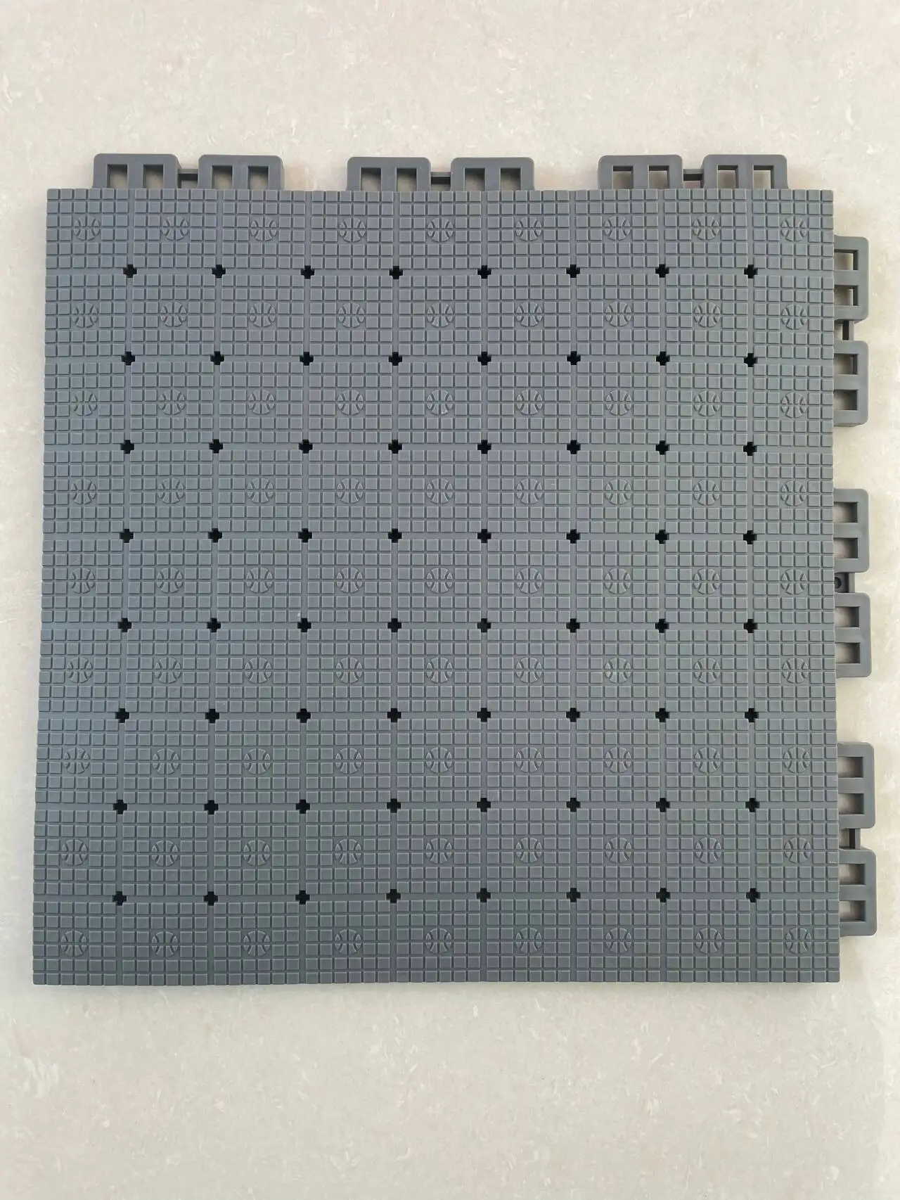 Beable Professional Backyard Sport Court، بلاط أرضيات TPE، خارجي، كرة سلة، نصف محكمة، 3x3، أرضية ناعمة