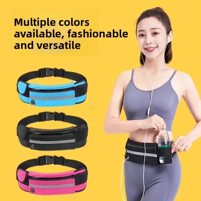 

Outdoor Running Waist Bag Waterproof Anti-Theft Lightweight Marathon Special Equipment Mobile Phone Pouch for Men And Women