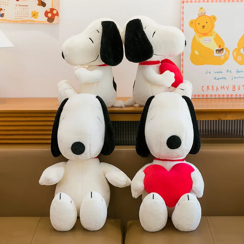 

Large Size 75cm Kawaii Snoopy Plush Toy Birthday Party Series Plush Doll Cartoon Cute Large Dog Doll Pillow Room Decoration