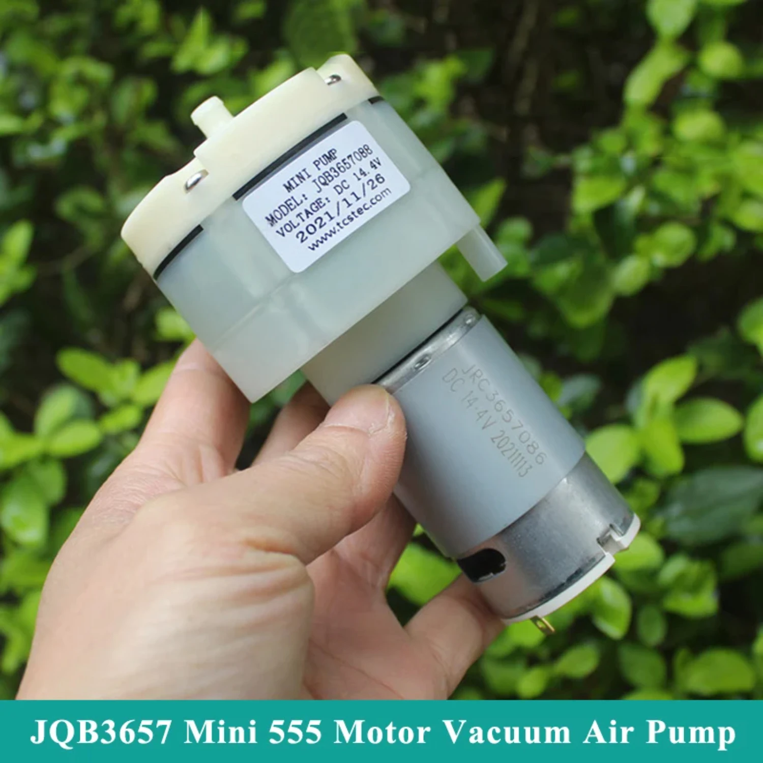 

DC 12V 14.4V Large Flow Micro 555 Motor Vacuum Diaphragm Air Negative Pressure Suction DIY Packer Massager Inflator