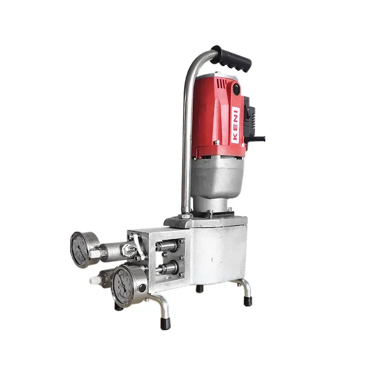

High-pressure Double Water Separation Curing Grouting Machine Concrete Pump Anhui Plaster Pump Mini Concrete Mixer Pump 17 3000W