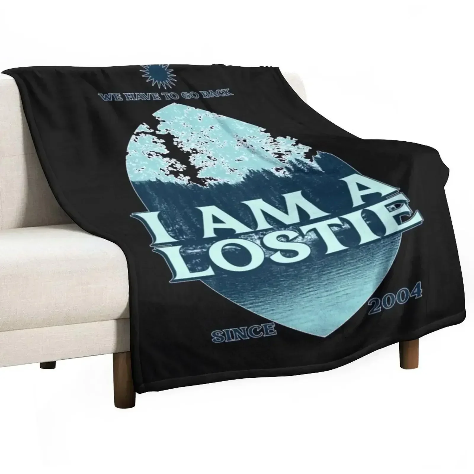 

New I Am A LOSTie Throw Blanket Sofa Softest Hair Blankets For Baby Blankets