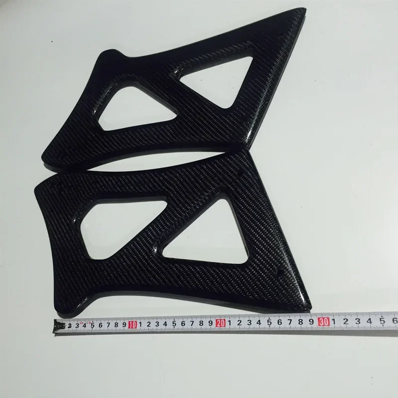 For Lancer Evolution X Evo X Evo 10 VC Euro Style GT Spoiler Stand Carbon Fiber CF view 5