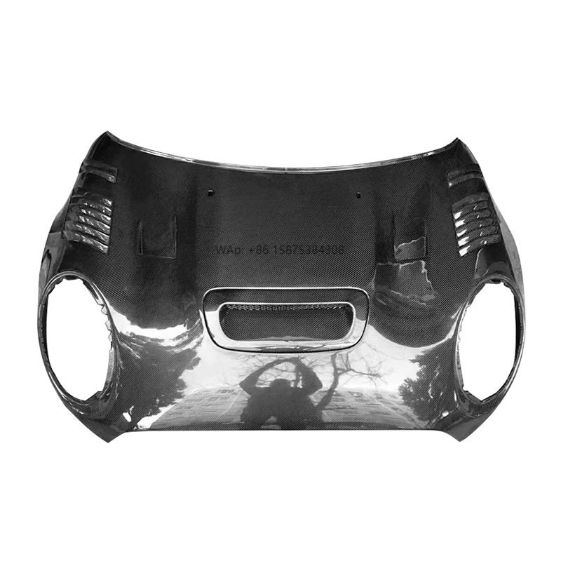 

Передний вентилируемый капот в стиле DAG 2014-2023 для F55 F56 Mini, автозапчасти из углеродного волокна, крышка двигателя