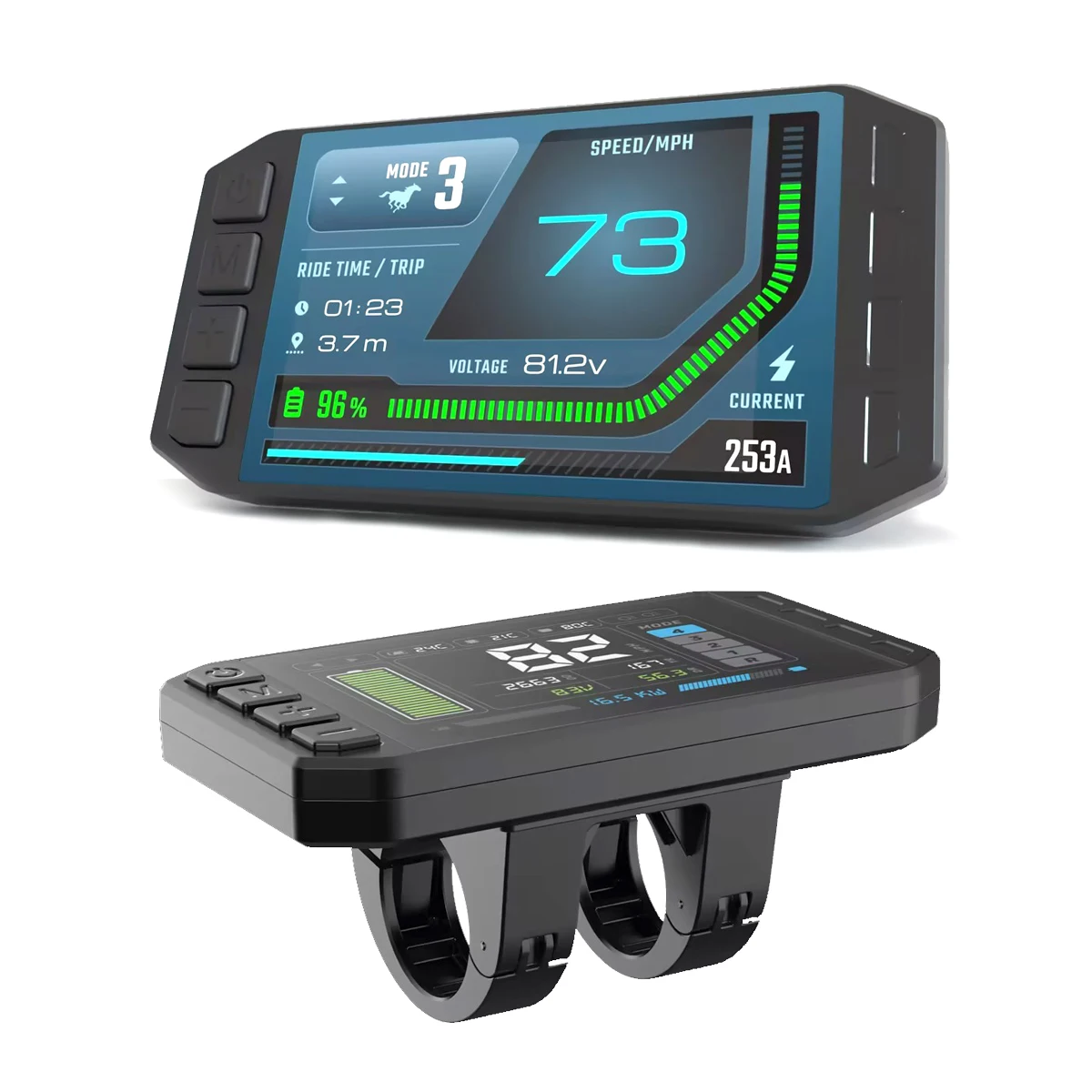 

Стильная и прочная приборная панель для мотоцикла — ЖК-дисплей, водонепроницаемая, подходит для круизеров и спортивных мотоциклов