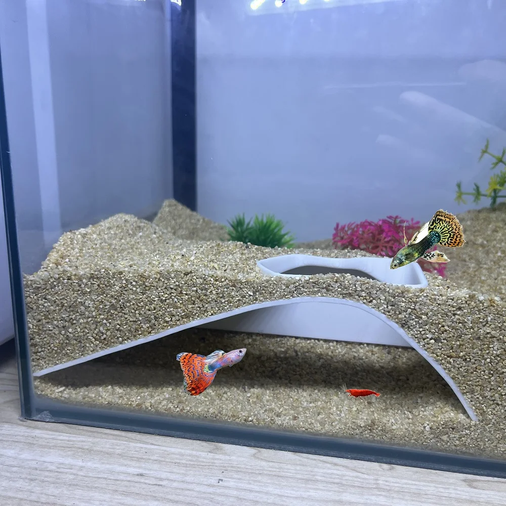 

Aquarium Cave Tropical Aquarium Underground Cave Fish Tank Hiding Area | Fish tank decor For Aquatic Pets To Breed Play