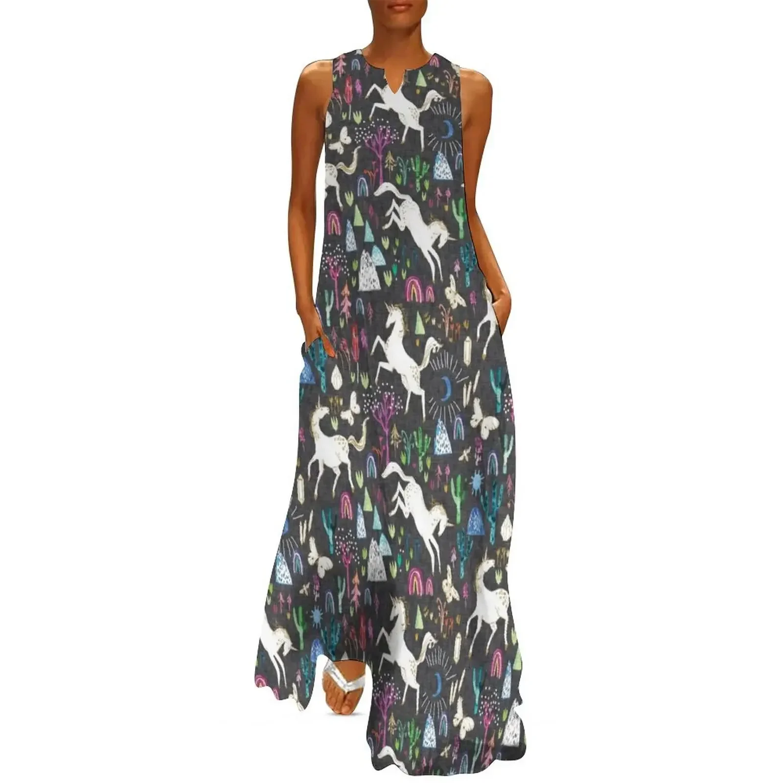 

Unicornicopia Long Dress women's evening dresses Woman clothes prom dress 2025 women's summer dress 2025