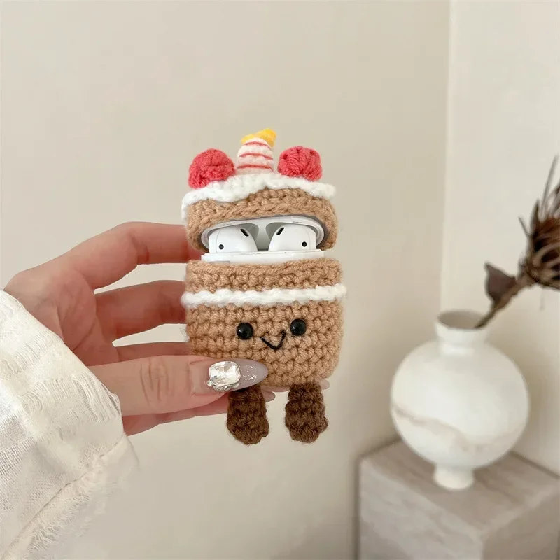 Tkane etui na słuchawki AirPods 4 Airpod 1 2 3 Pro Pro2 Bluetooth Earbuds Charging Box Ochronne etui na słuchawki