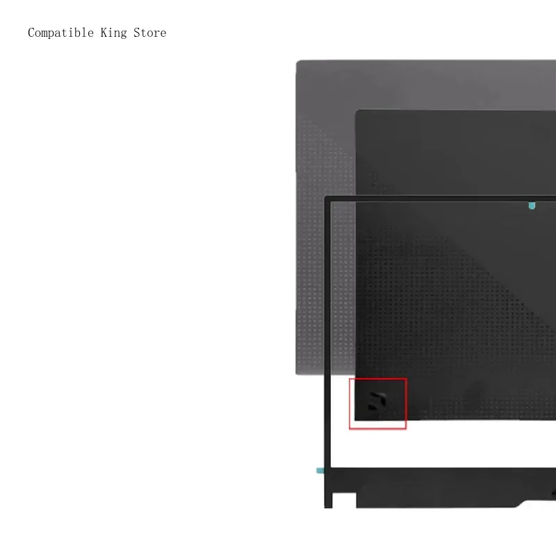 P For ASUS ROG Strix G15 G513 G533 G513QR G513QM G513QE G533QS NEW Laptop LCD Back Cover Front Bezel Case Laptop Frames