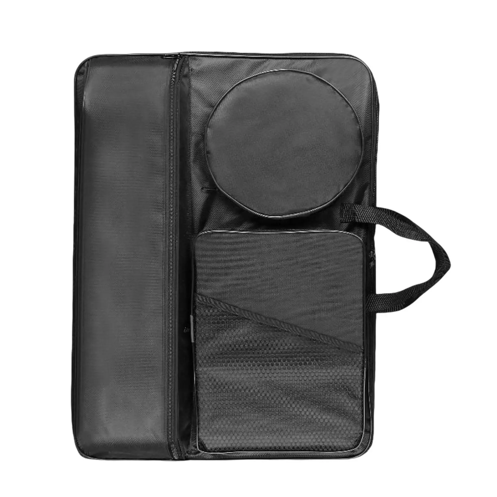 Artist Carrying Bag Tote Sketch Bag with Pockets,Handle Painting Tool Zip Arts Portfolio Case for Student Project Display Screen