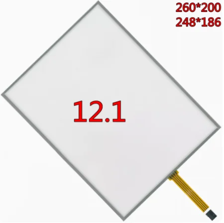 

12-дюймовый 4:3 четырехпроводной резистивный сенсорный экран 260*200