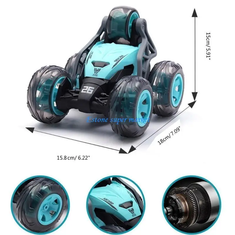 090B zabawka na cztery koła ze światłami Model SUV dla dzieci prezent chłopiec dziewczyna nowość zabawka zdalnie sterowana