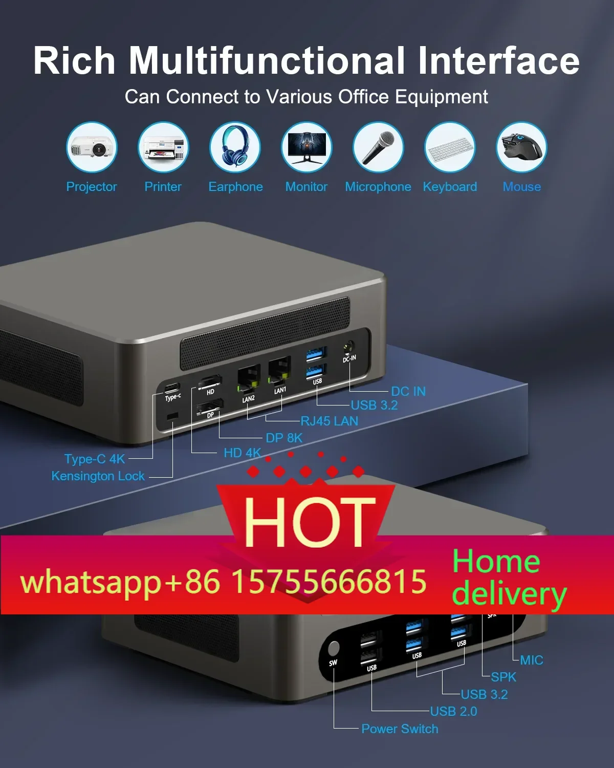 Mini Pc 12Th Gen I7…