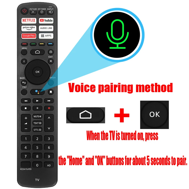 New Bluetooth voice RC700P R3PA265 remote control for Panasonic 4K HD smart TV TH-43/49/55/65LX800HTX-43LXW834 TX-55LXT886