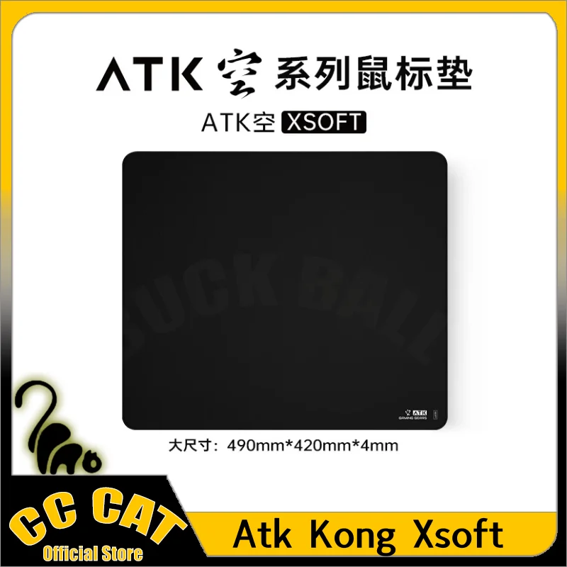 Atk Kong Xsoft Esports Mouse Pad Mechanical Keyboard Anti Slip Pad Gaming Mouse Pad Desk Gamer Customized Accessories MousePad