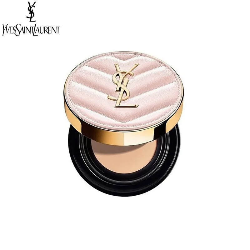 Base de Maquillaje en Cojín YSL Touche Eclat Glow Pact B10 B20 12g, Larga Duración, Hidratante, Iluminadora, Cobertura Impecable, Piel Radiante