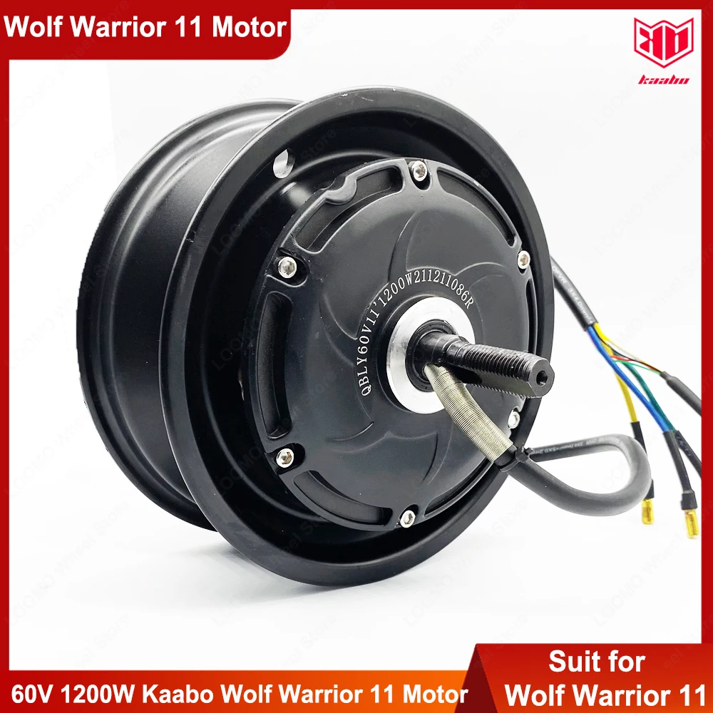 

Original Kaabo 60V 1200W Motor for 11inch 60V Wolf Warrior 11 Kaabo Wolf King GT Pro Electric Scooter Official Kaabo Part