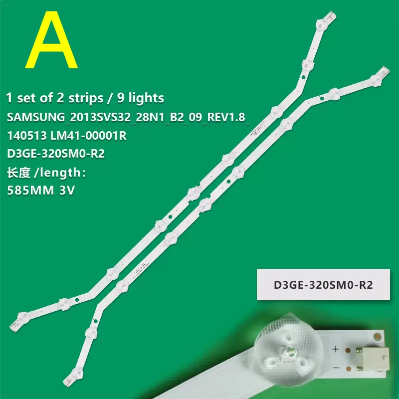 LED Backlight strip  For  32