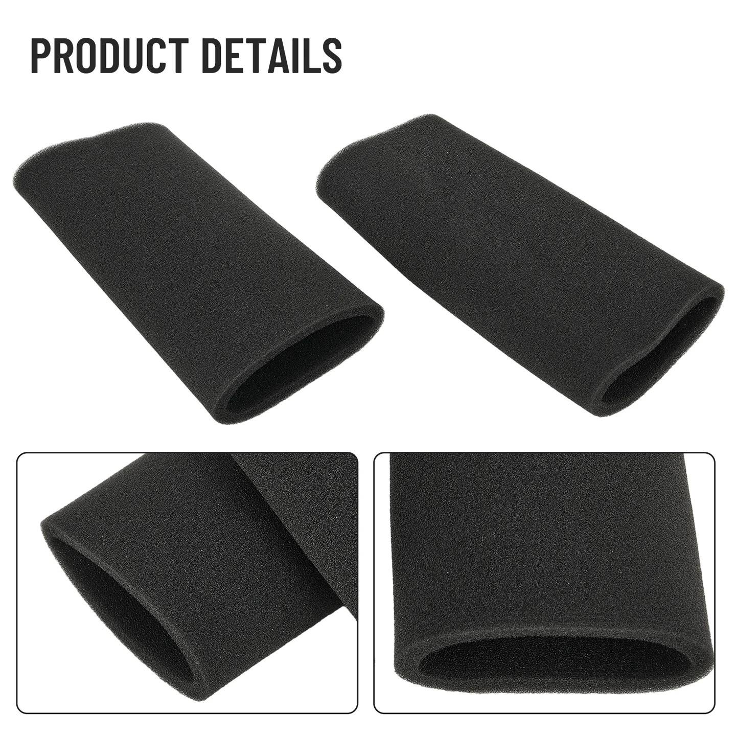 Eco Friendly & Reusable 2pcs Foam Filters Compatible with For Bosch Athlet BBH BCBHSeries Cordless Vacuum Cleaner