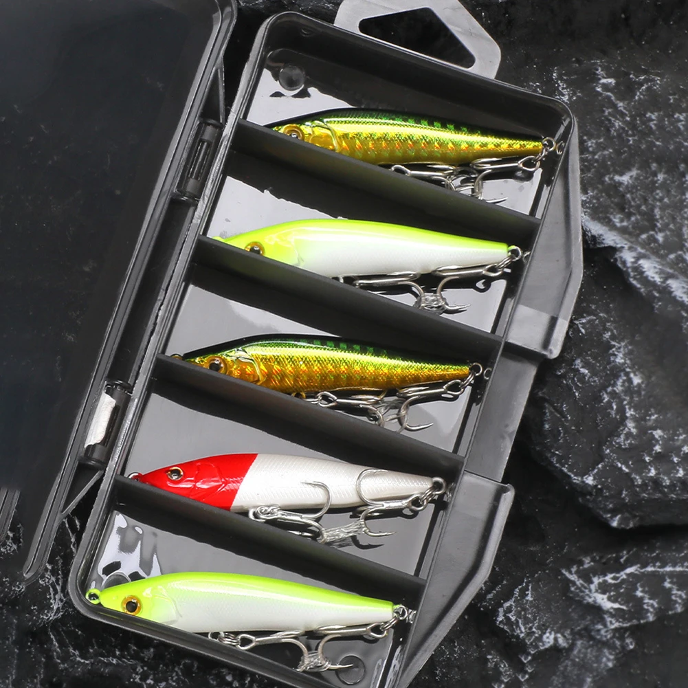 متعددة الوظائف الصيد الطعم صندوق مقاوم للماء الصيد حبة هوك حامل المقصورات الصيد إغراء المنظم معدات صيد الأسماك الملحقات #6