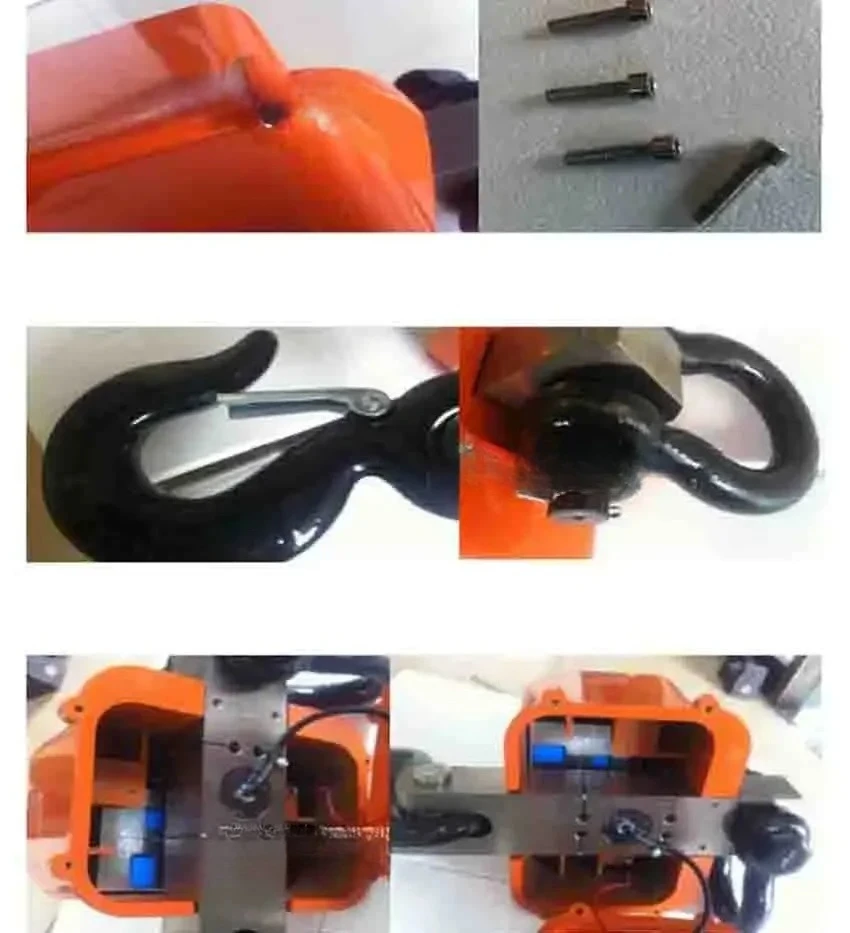New Arrival OCS-2T Electronic Hanging Scale Digital Display Aluminum Shell Hook Scale 2 tons 2T High Quality Crane Scale