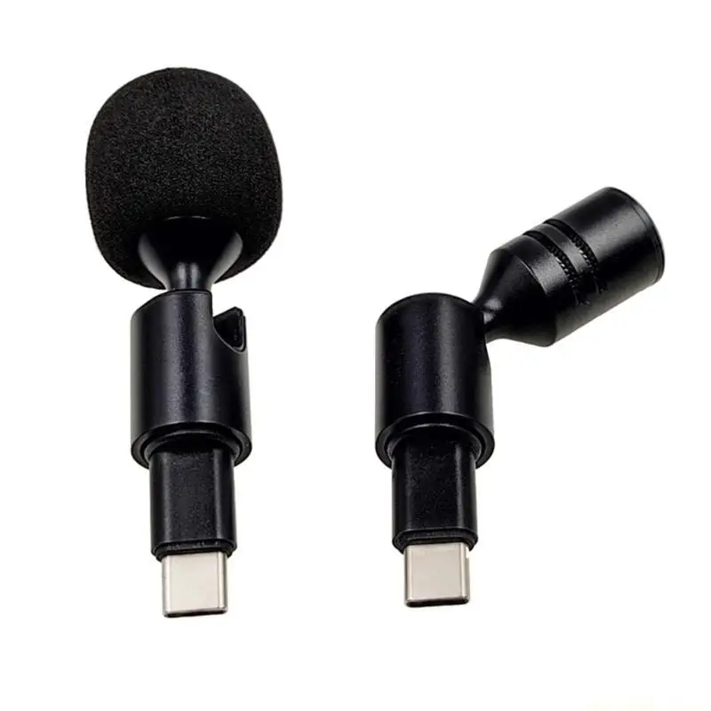 F62C Mini Microphone Bendable Flexible 3.5mm Aux 4 Pole/ 3 Pole / TYPE C Mic