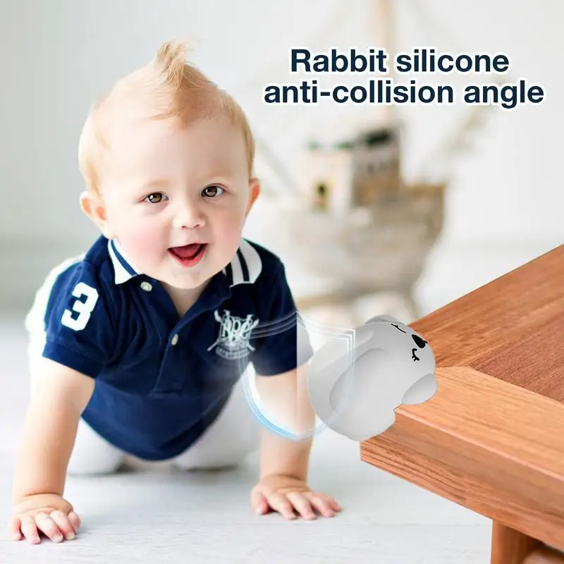 Silicone Corner Protector Baby Safety Puppy Table Corner Protector Sticker Anti-collision Corner Guard Edge Guard For Furniture