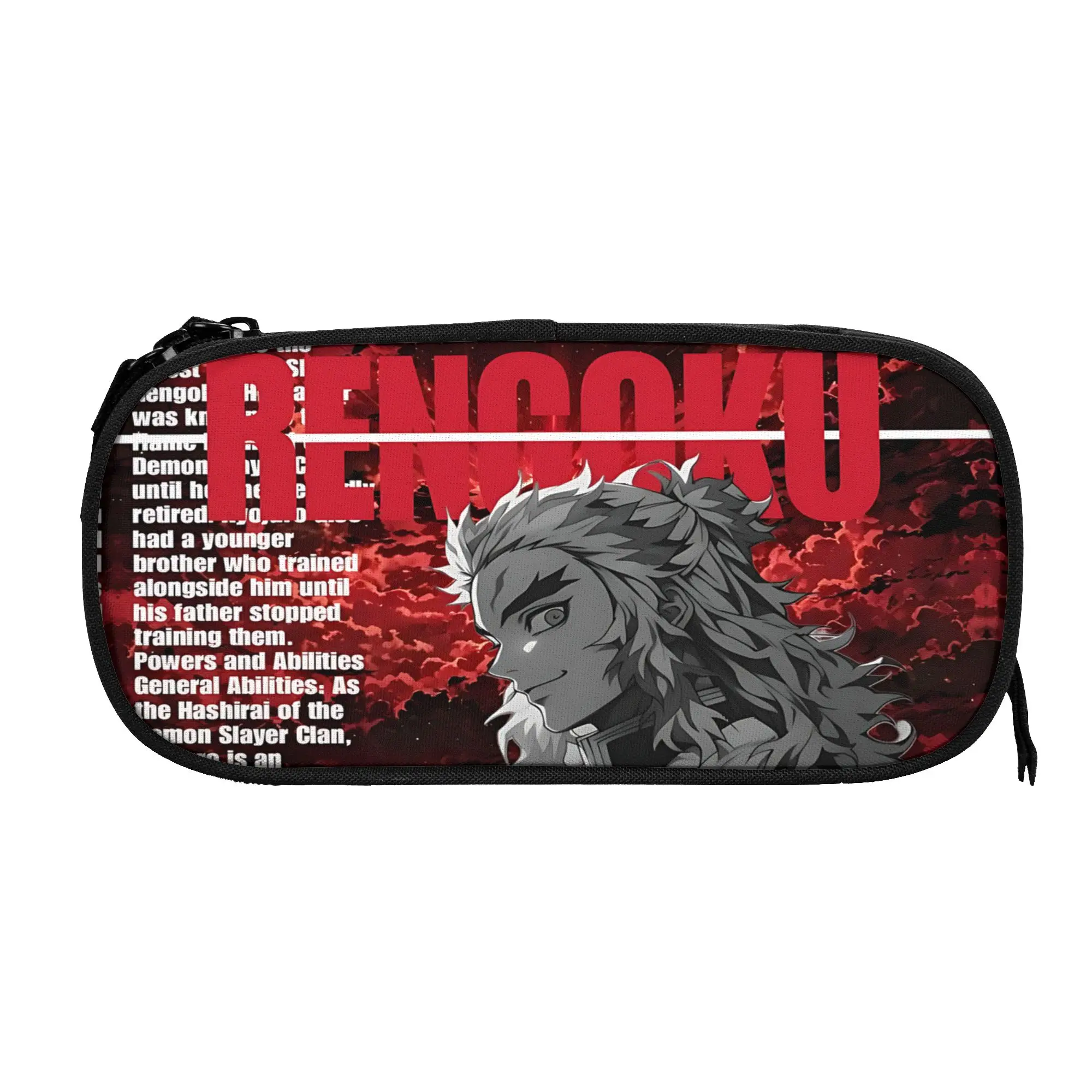 Custom Halloween Demon Slayer Large Capacity Bags for Child  Handheld Study Bag for Boys Gilrs Kids