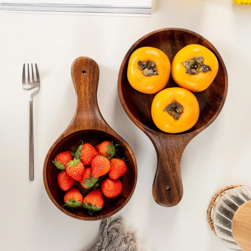 

Набор деревянных мисок Zelkova в японском стиле с ручкой для салата, фруктового маринованного супа, лапши, большой половник для супа