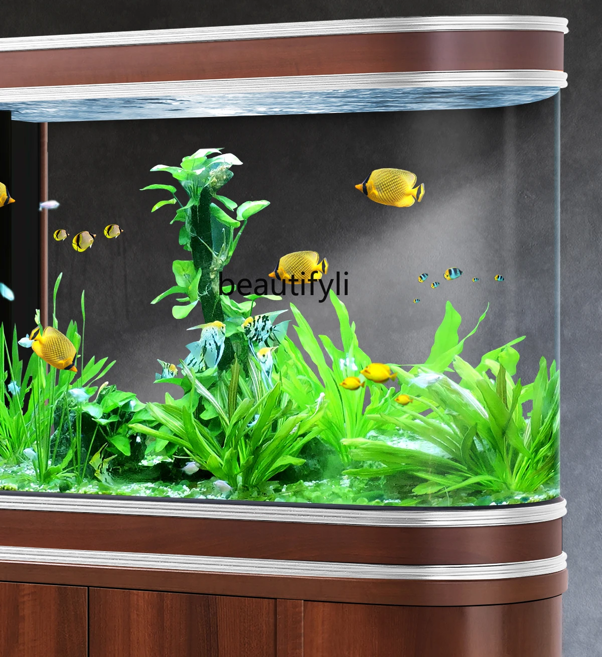 

Bullet Fish Tank Aquarium Floor Ecological Bottom Filter Change Water Living Room Home Screen Smart New