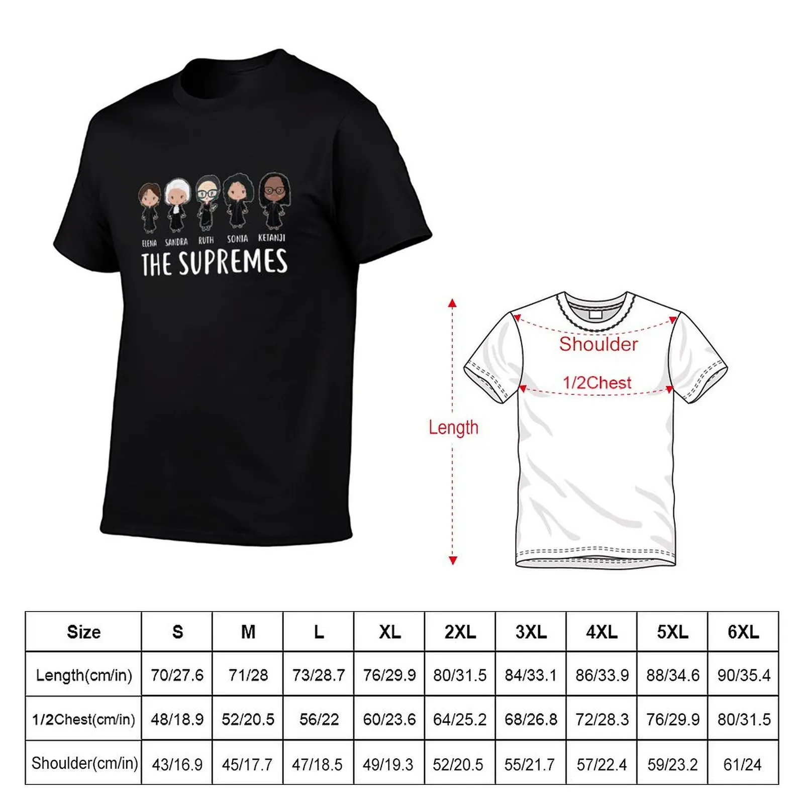 The Supremes Ketanji Brown Jackson Scotus Rbg Sotomayor T-Shirt Holiday Outdoor T-Shirt