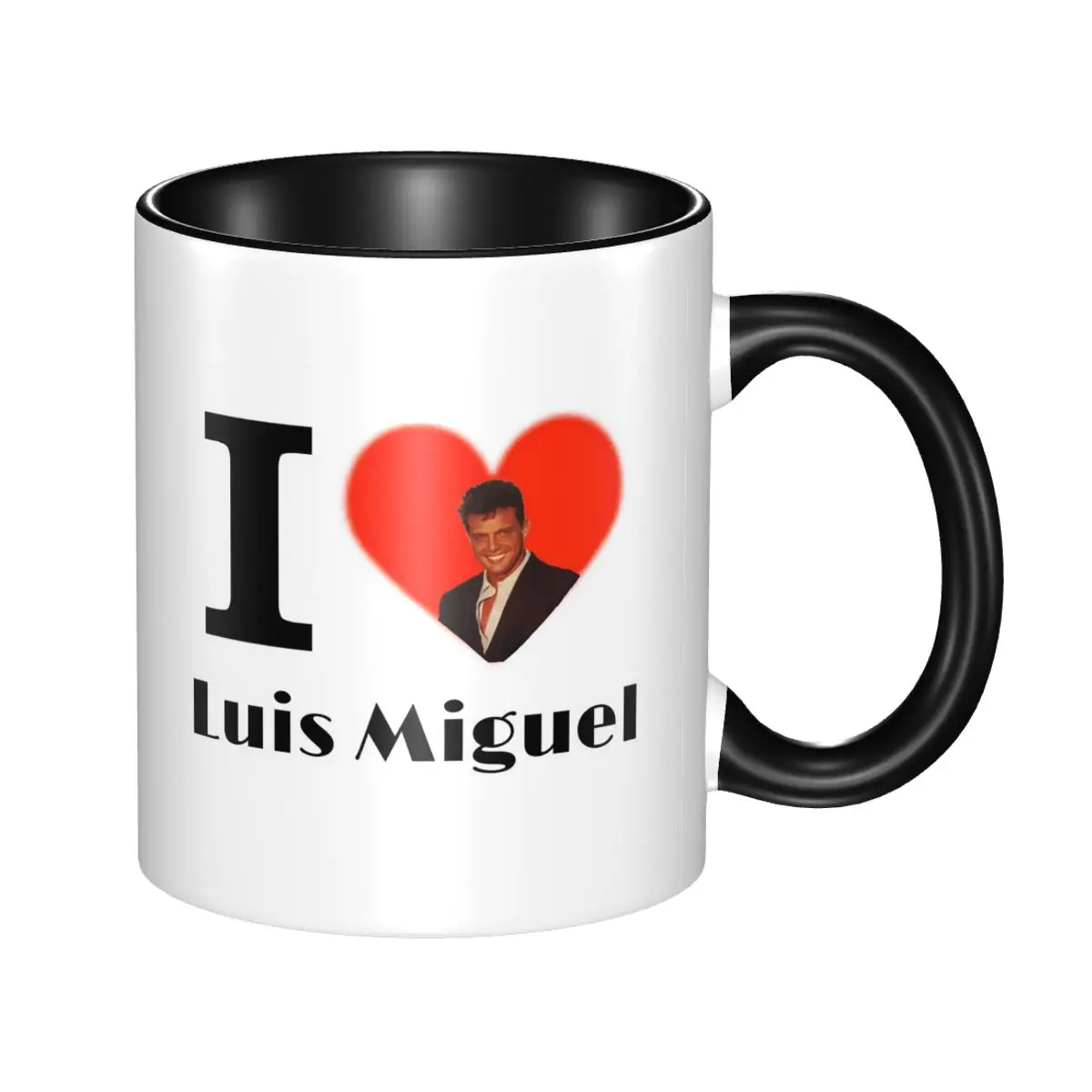 Taza de Cerámica Divertida de Luis Miguel, Tazas de Café, Tazas de Té, Taza para Leche, Regalos para Amigos