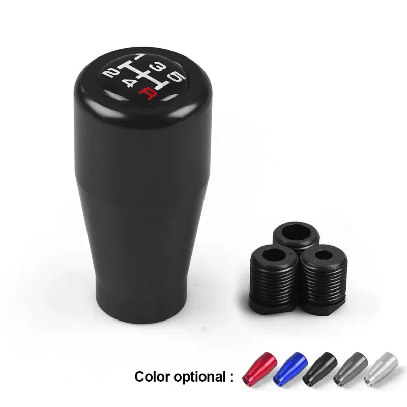 For Automobile Modified Aluminum Alloy Gear Head 5-speed Manual Universal, Metal Wave Stick Head, Gear Handle Head