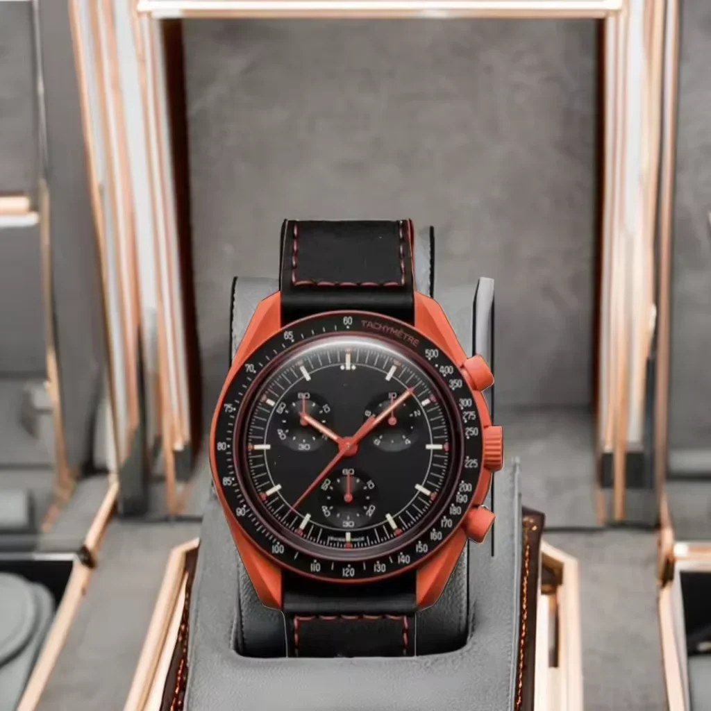 2025 ساعة رجالية فاخرة جديدة عصرية مشهورة بحزام تجديل ديكور عالي الجودة