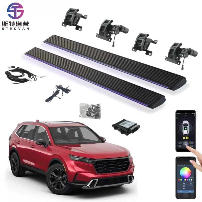 

STLF CLRAK Car Accessories Automatic Retractable Electric Step Sides Power Running Boards for CRV 2019 2023 2024 2025