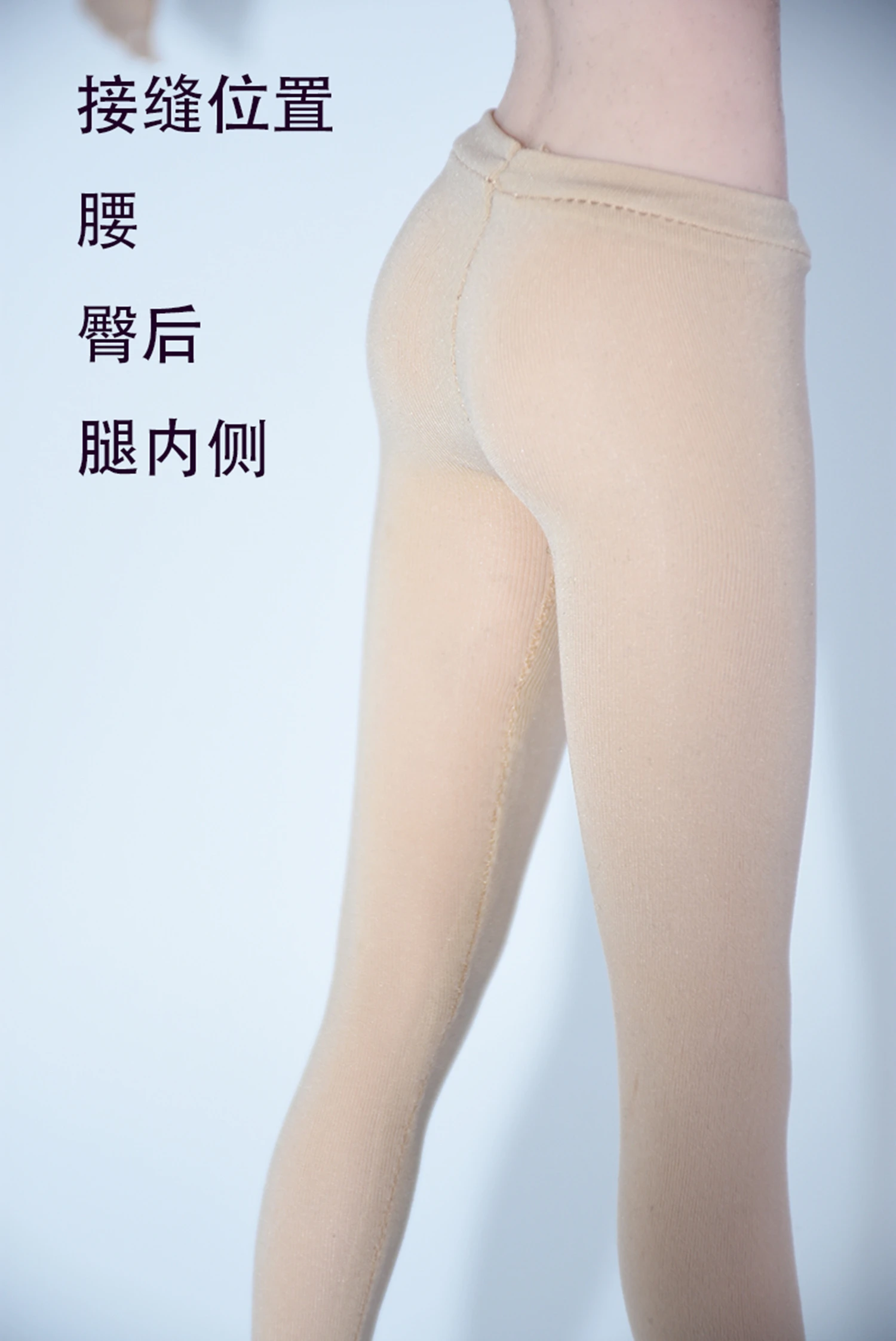 1/6 Female Ice Silk Pantyhose Stockings Leg Socks Fit for 12'' TBLeague JIAOU Phicen Action Figure Body