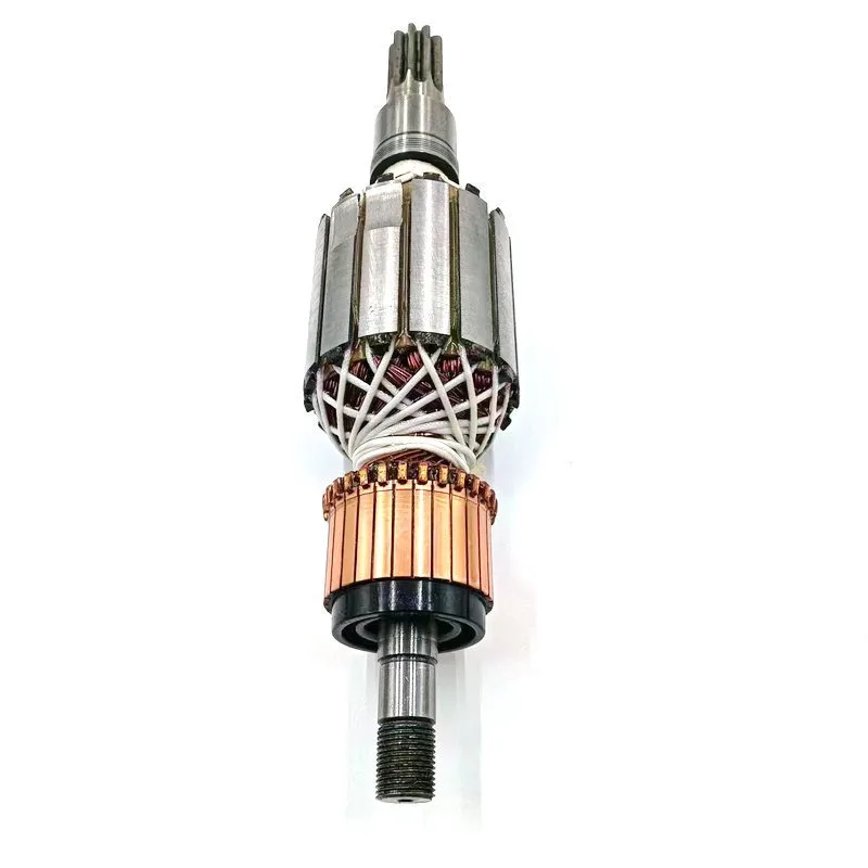 Copper Winding Armature Rotor AC220-240V Replacement Parts for GSH27 GSH27V Hammer