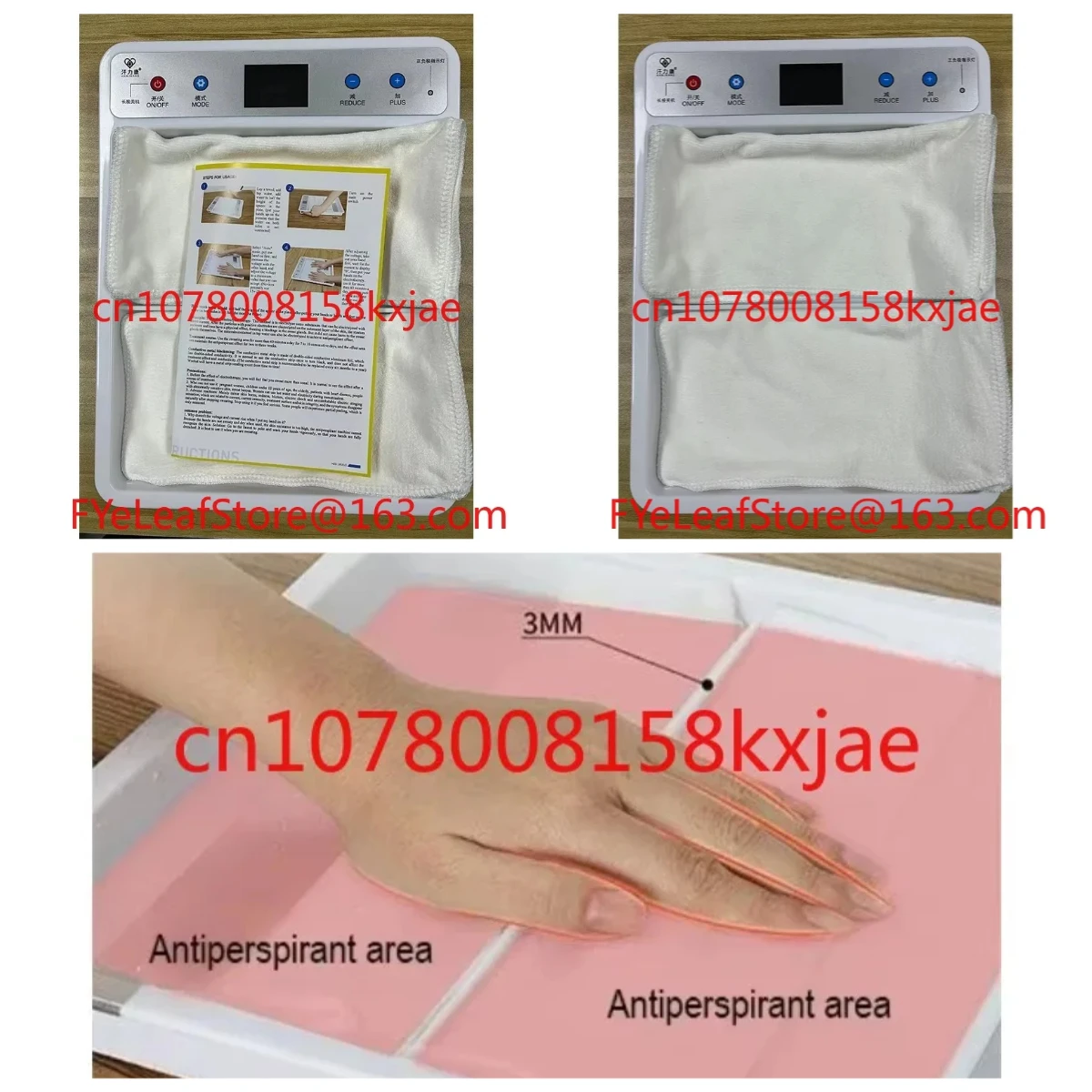 

Divine Artifact, Palm Sweat Electrotherapy Device Hand Sweat Arrester, Hand Sweat Arrester,