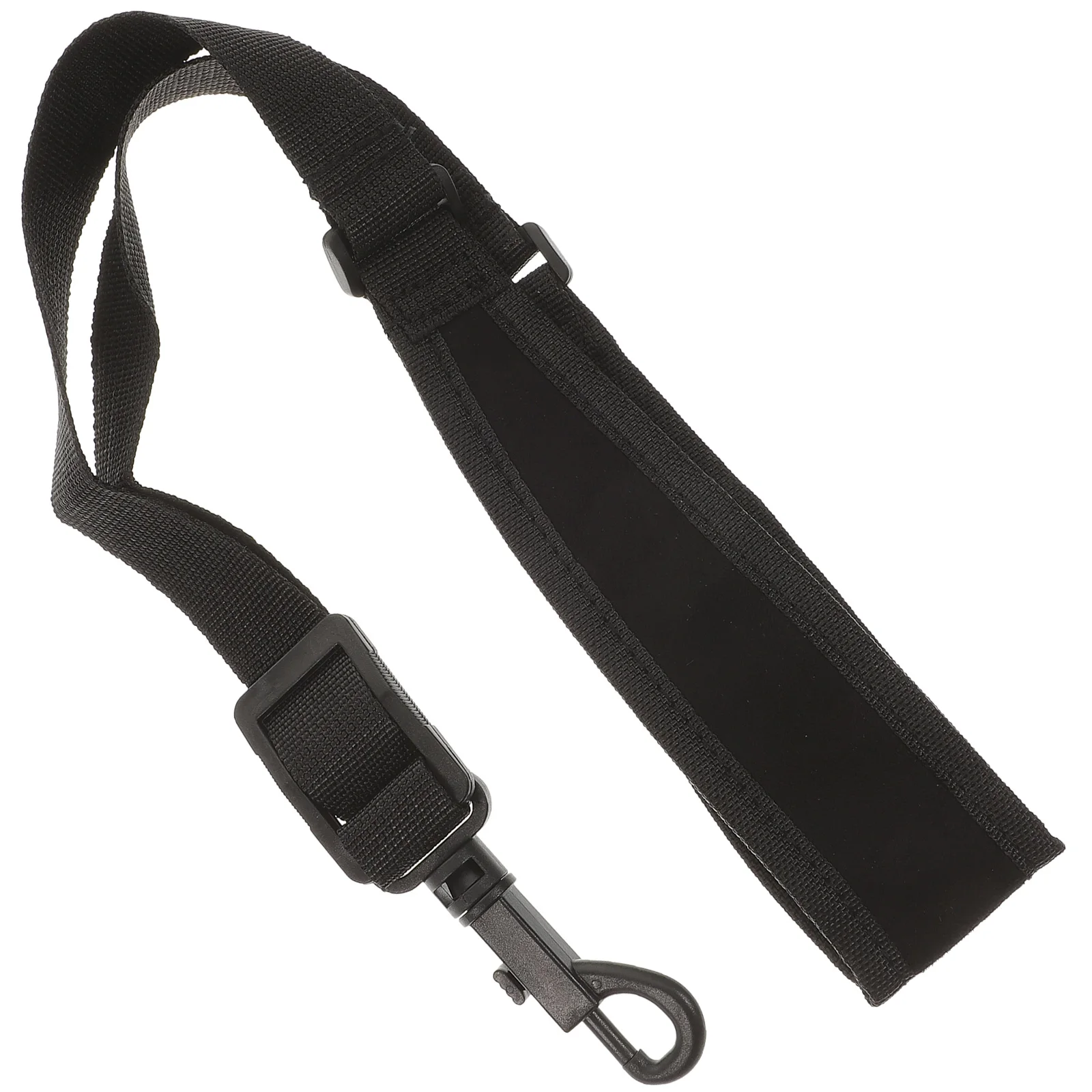 

Adjustable Saxophone 53X5X1.5Cm Black Nylon Harness For Adjustable Belt Travel Outdoor Use Sax Sax Harness Belt