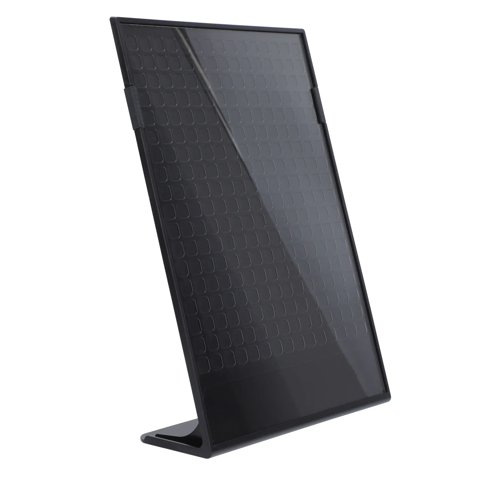 

Настольная рекламная подставка (1 шт.), держатель для меню из премиум-материала, безопасные закругленные края, подходит для ресторанов, свадеб, прилавков