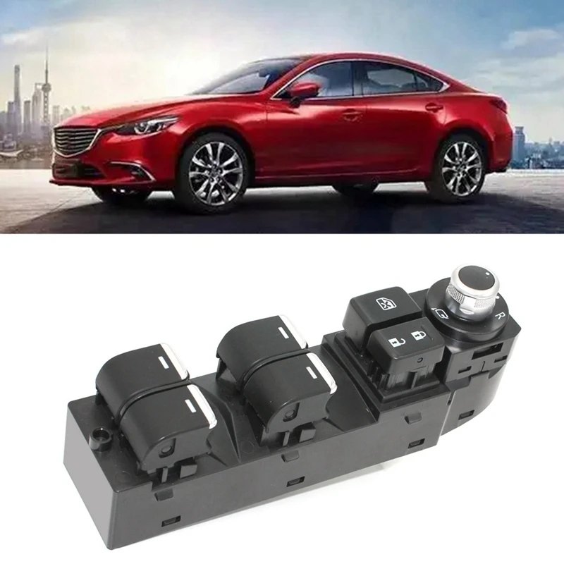 GW2F-66-350 de interruptor de ventanilla eléctrica para coche, piezas de repuesto para Mazda 6 Atenza 2016-2018, nuevo