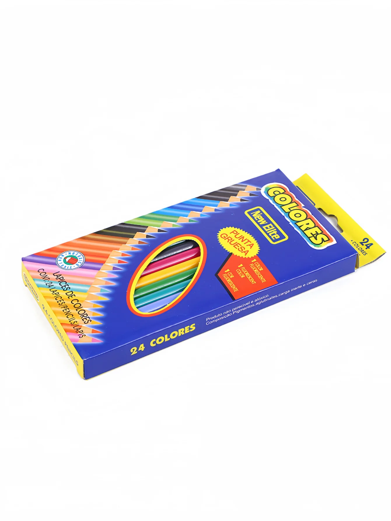 قلم رصاص ملون على شكل فراشة زرقاء للأطفال، مجموعة أقلام رصاص لطلاب المدارس الابتدائية، قلم ملون قائم على الزيت