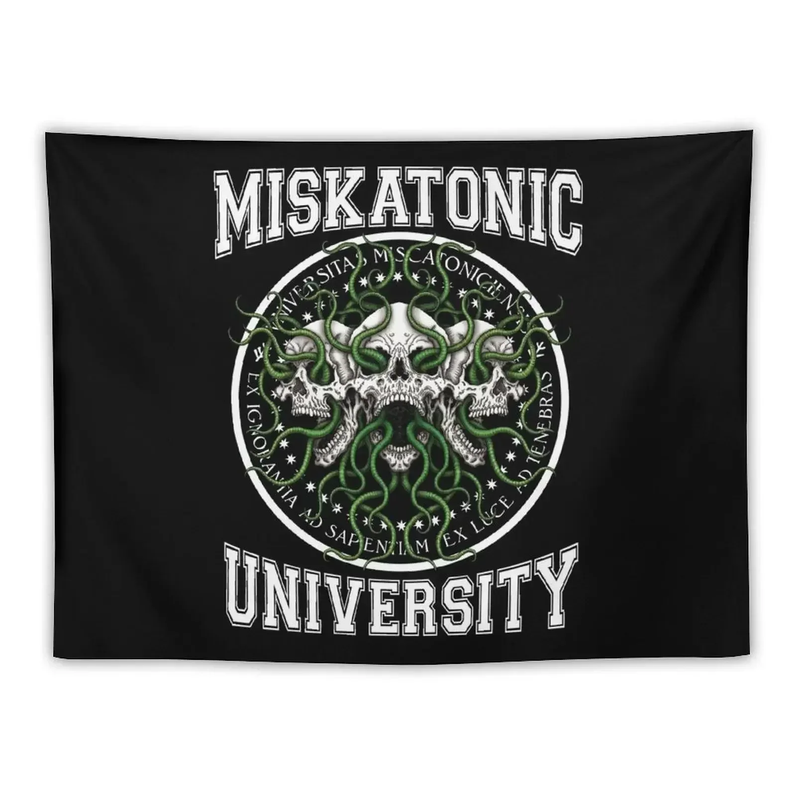 

Miskatonic U - Azhmodai 2020 Tapestry Room Decor Cute Home Decorations Decoration For Bedroom Wall Decor Hanging Tapestry