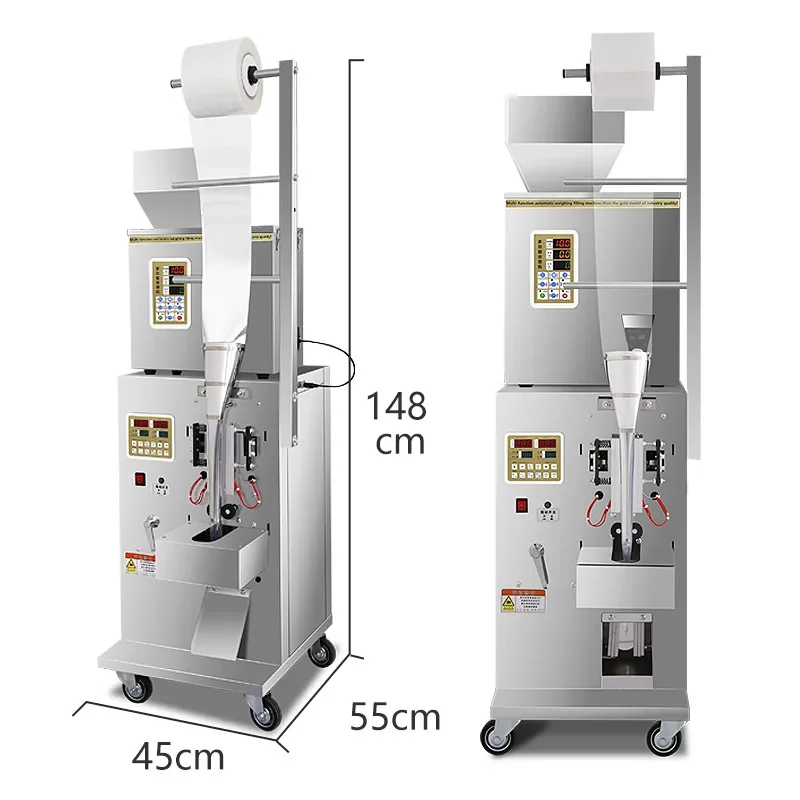 Businesses Crisp Potato Chips Sugar Filling Food package machine Tea Bag Packing Automatic Multi-function packaging machines