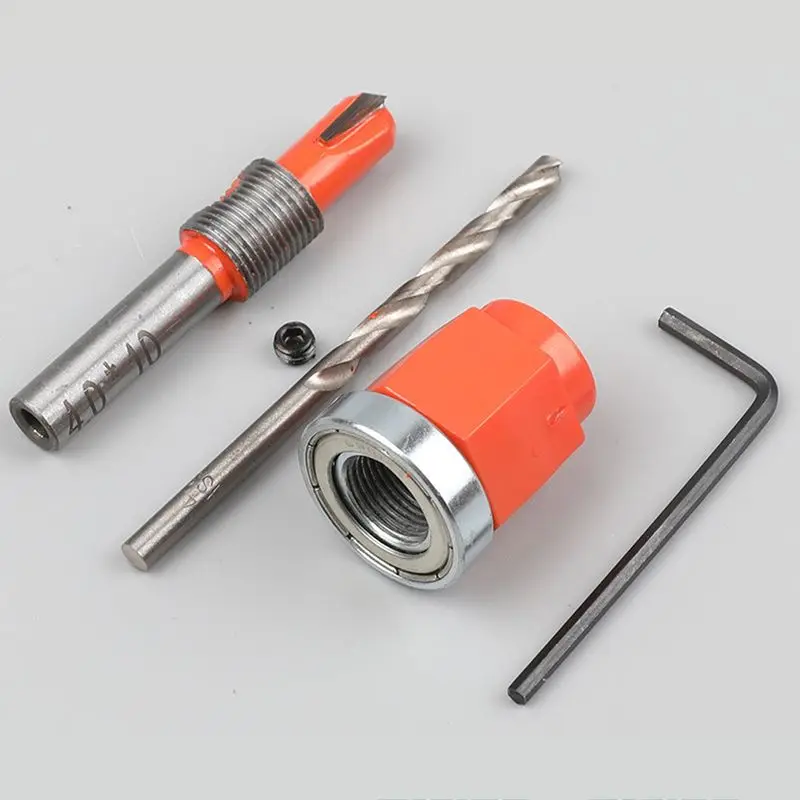 Puller disassembly woodworking drilling bit set with edge sealing punching pliers, countersunk drill bit, woodworking screw