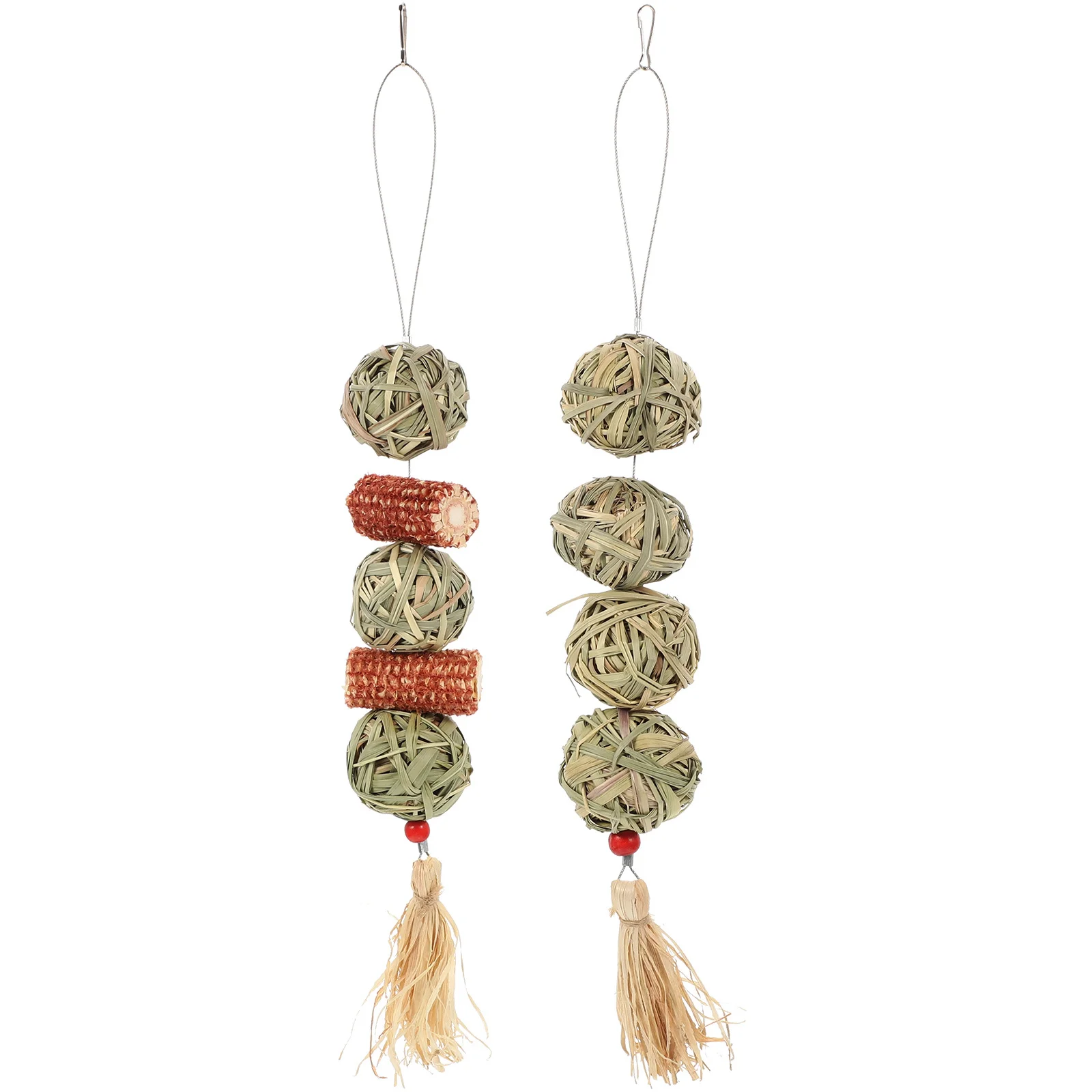 2 قطعة كرات مضغ الحيوانات الأليفة الصغيرة الهامستر أرنب خنزير غينيا الأسنان طحن العض مضغ لوازم قفص اكسسوارات للأرانب